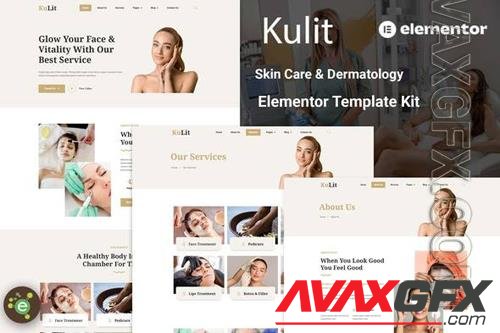TF - Kulit - Skin Care & Dermatology Elementor Template kit 37367938