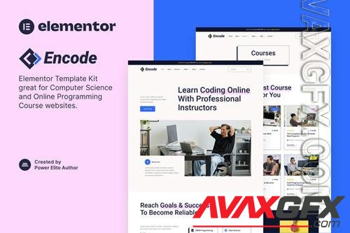 TF - Encode - Online Programming & Computer Science Course Elementor Template Kit 37346716