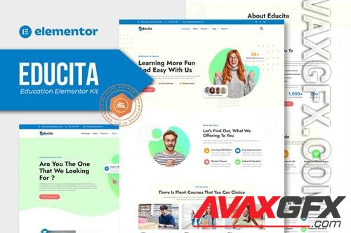 TF - Educita - Education Elementor Template Kit 37245135