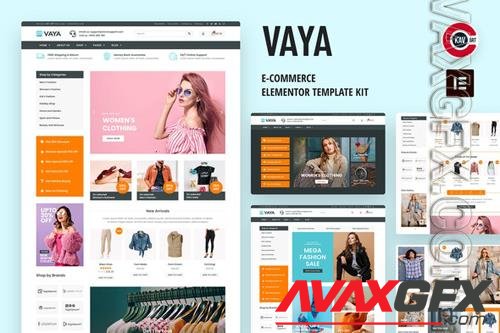 TF - Vaya - E-commerce Elementor Template Kit 37285596