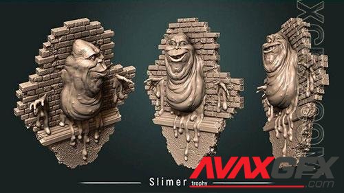 3D Print Models Slimer Trophy