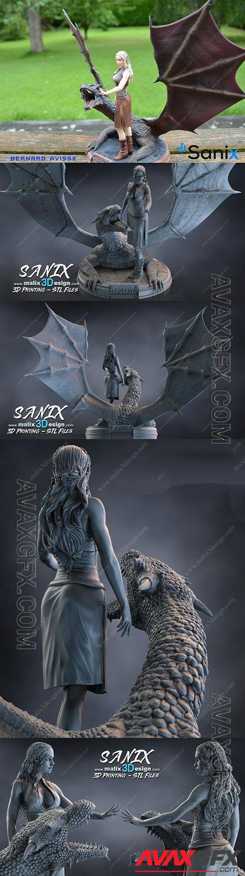 3D Print Models Daenerys Targaryen