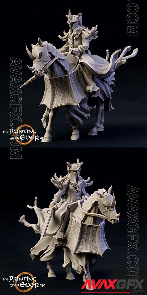 Print Dark King Mounted in 3D