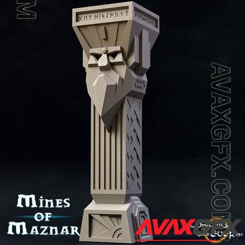 3D Print Dwarven Column