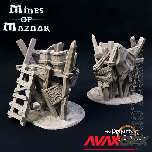 3D Print Goblin Scaffolding Watchtower