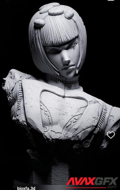 JBA - Bruno Bust – 3D Print