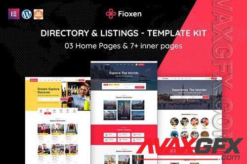 TF Fioxen - Travel Directory & Listings Elementor Template Kit 34371820