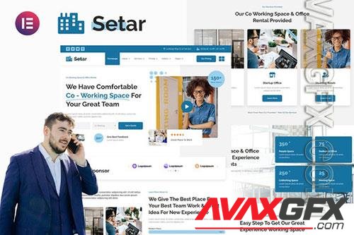 TF Setar - Coworking Space & Startup Office Elementor Template Kit 37736247