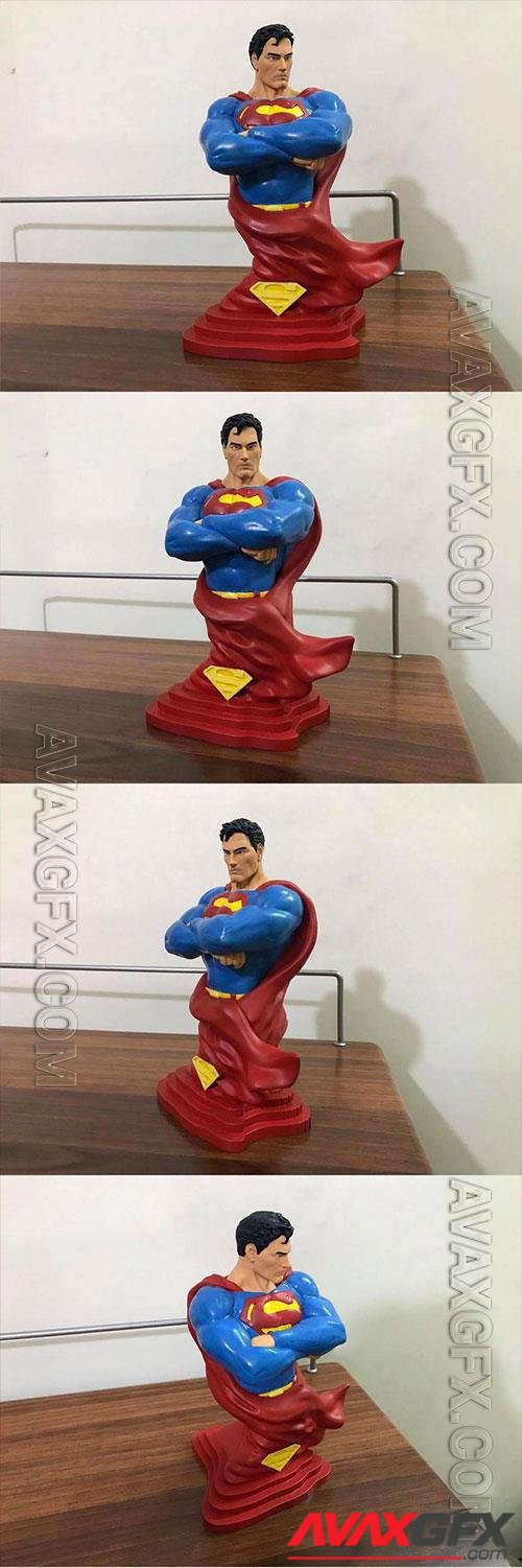 3D Print Superman Bust