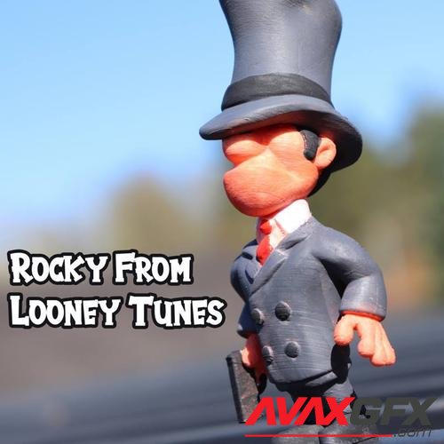 Rocky from Looney Tunes – 3D Print