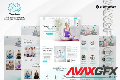 TF Yogashala - Yoga & Meditation Elementor Template Kit 37739249