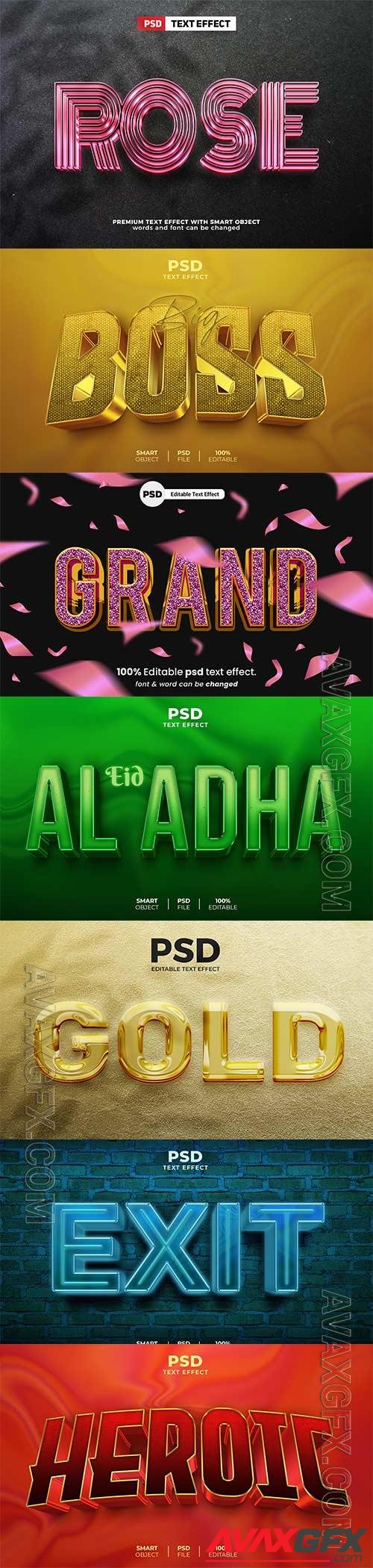 Psd text effect set vol 662