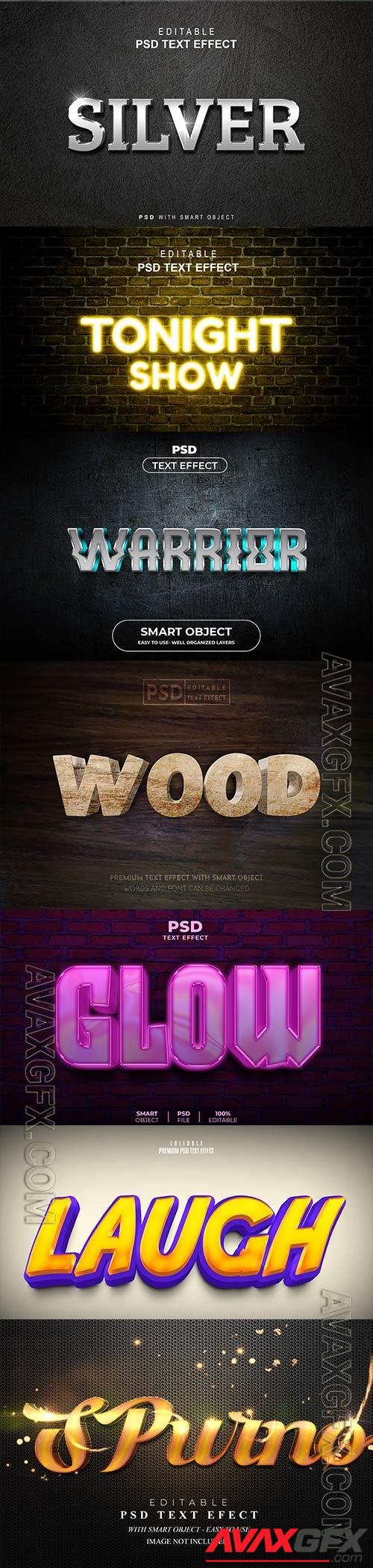 Psd text effect set vol 663