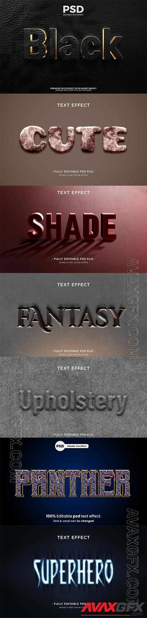 Psd text effect set vol 659