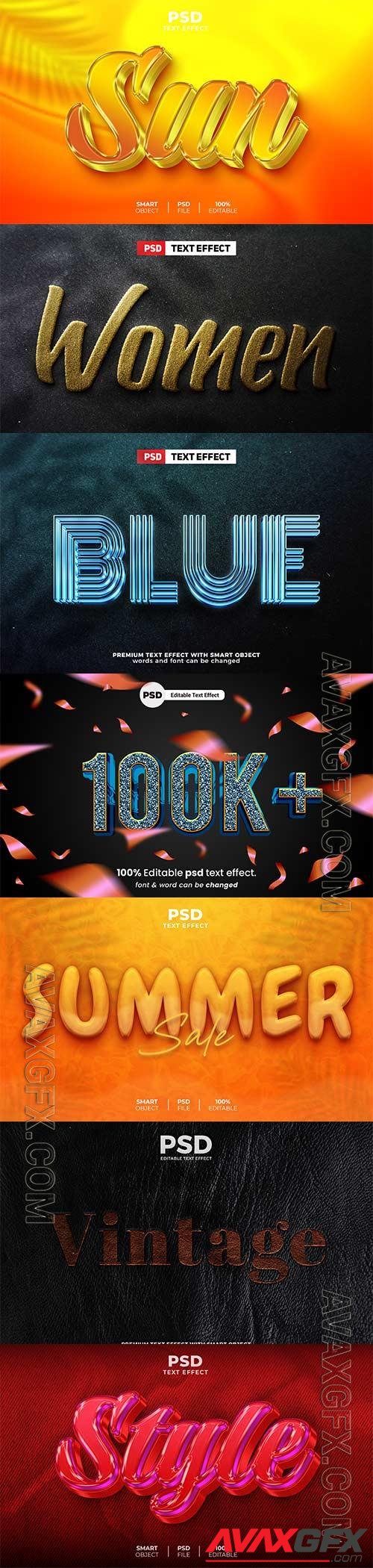 Psd text effect set vol 661