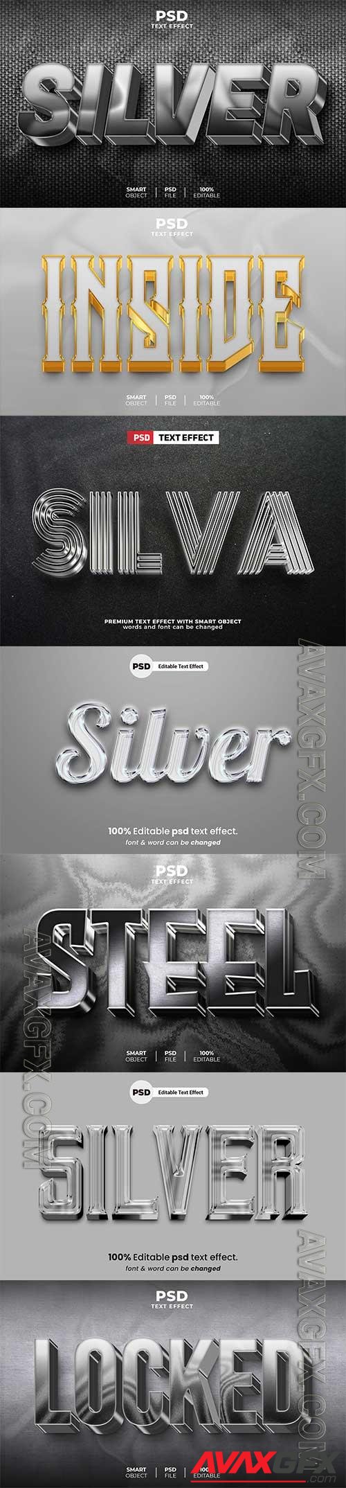 Psd text effect set vol 650