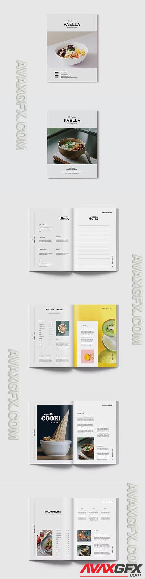 Cookbook / Recipebook Template