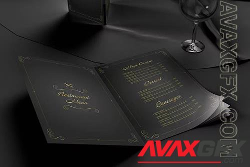 Restaurant Menu Mockup