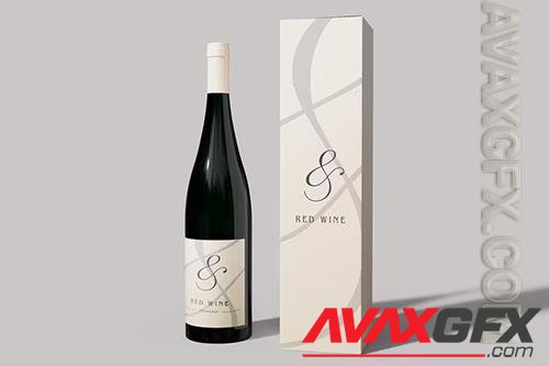 Red Wine Mockup