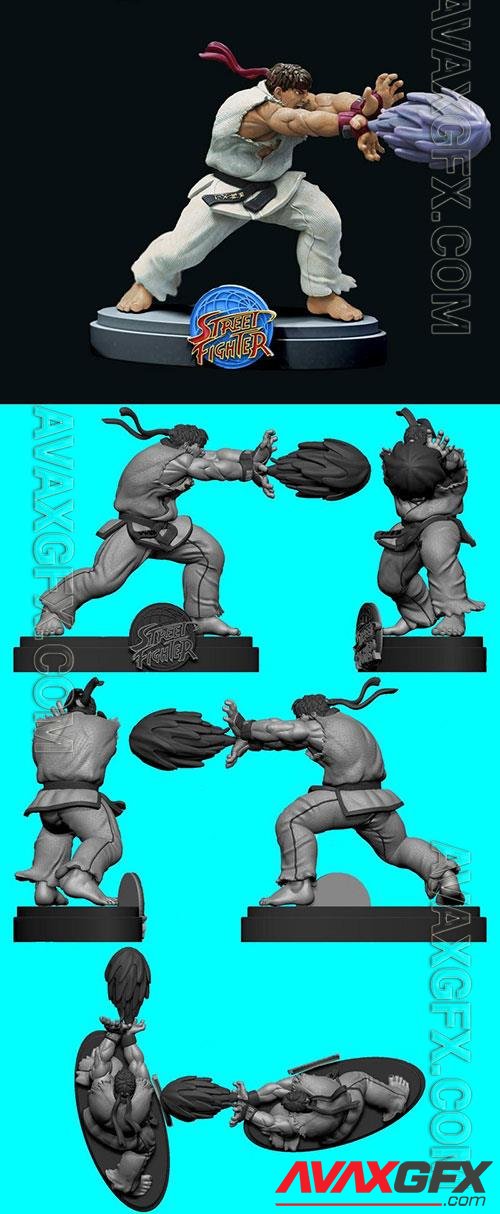 3D Print Model Street Fighter - Ryu