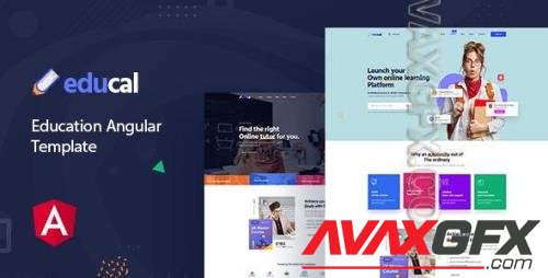 Educal - Online Learning and Education Angular Template 37267936