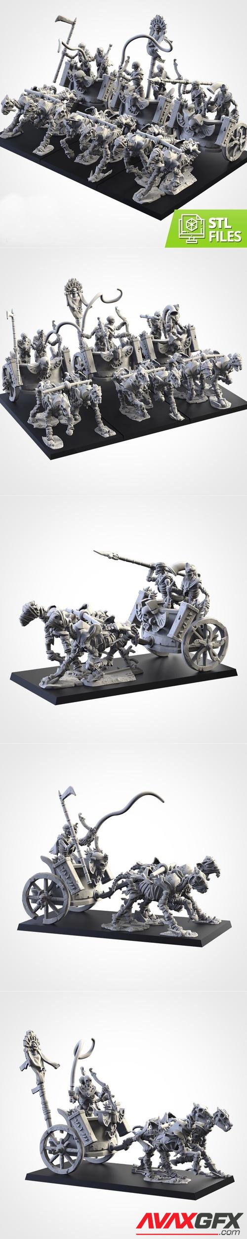 Skeletons Chariots – 3D Print