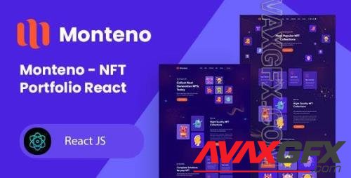Monteno - NFT Portfolio React Template 37204151