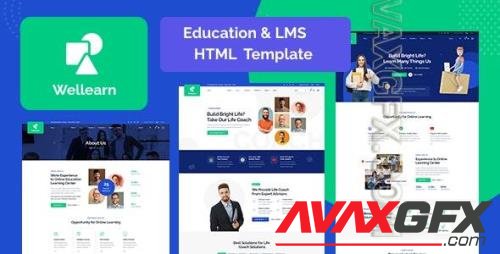 Wellern - Coach Online Courses HTML Template 37458419
