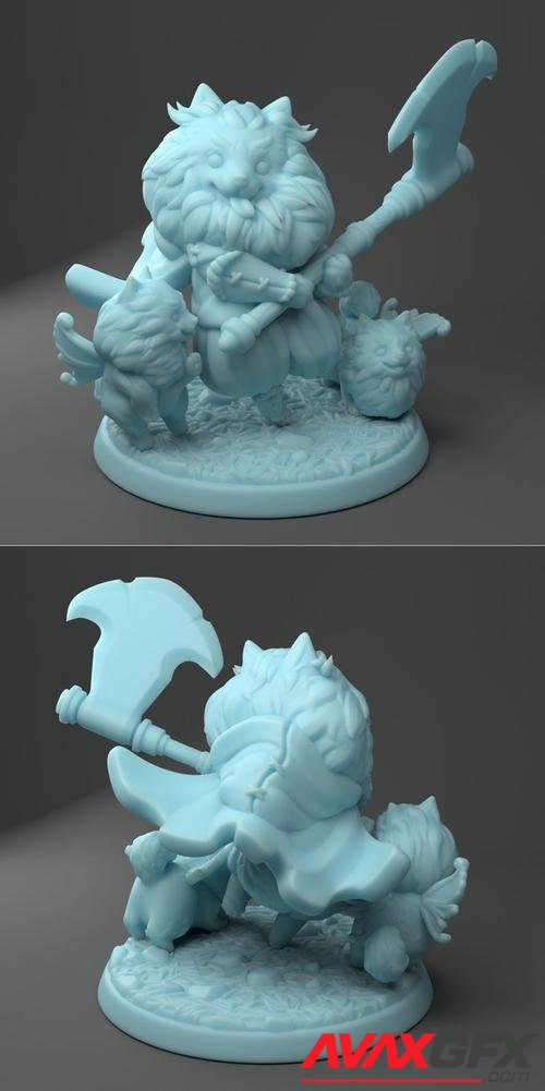 Beau The Pomeranian Swarm Ranger – 3D Print