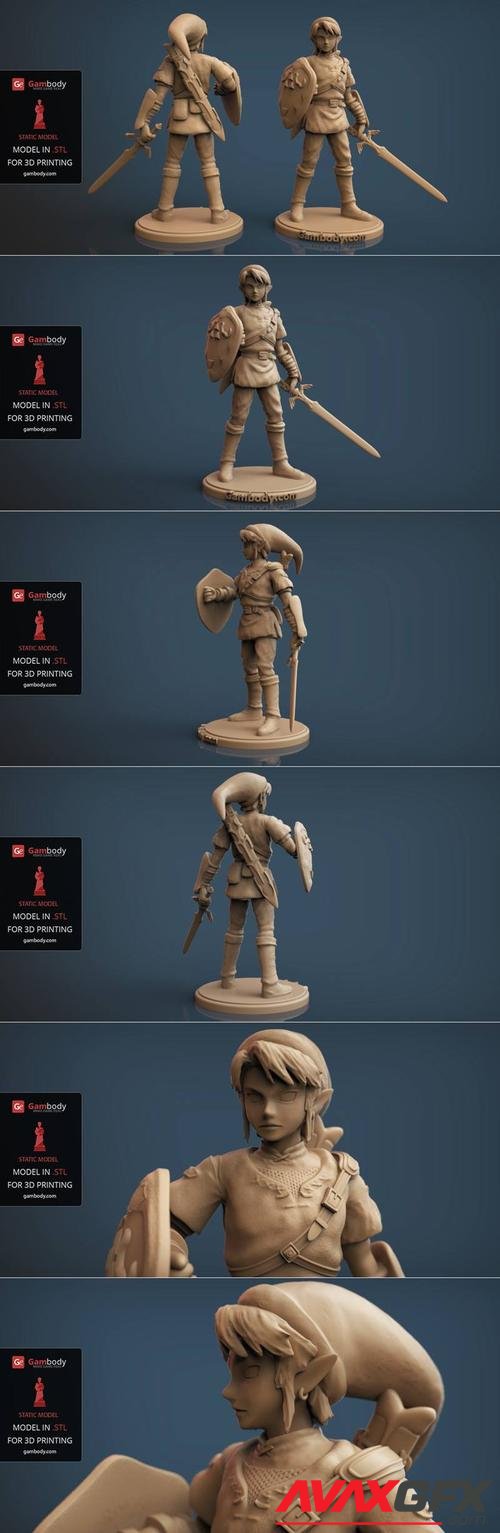 Link Game Figurine – 3D Print