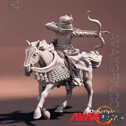 3D Print Model Southerner Archer Mounted