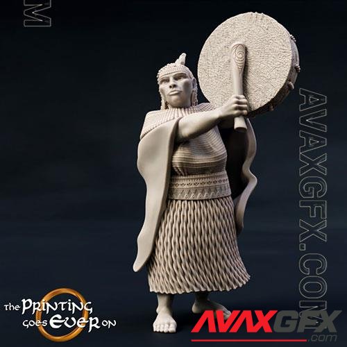 3D Print Model Woodwose Shaman