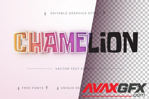 Chamelion - Editable Text Effect - 7226574