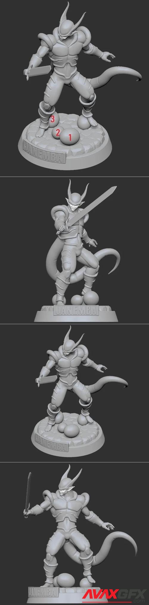 Janemba - Dragon Ball Z – 3D Print