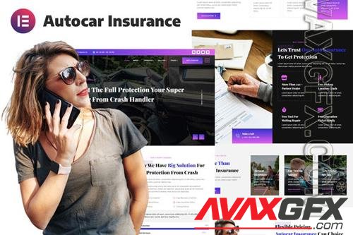 TF Asurance - Car Auto Insurance & Protection Services Elementor Template Kit 36877231