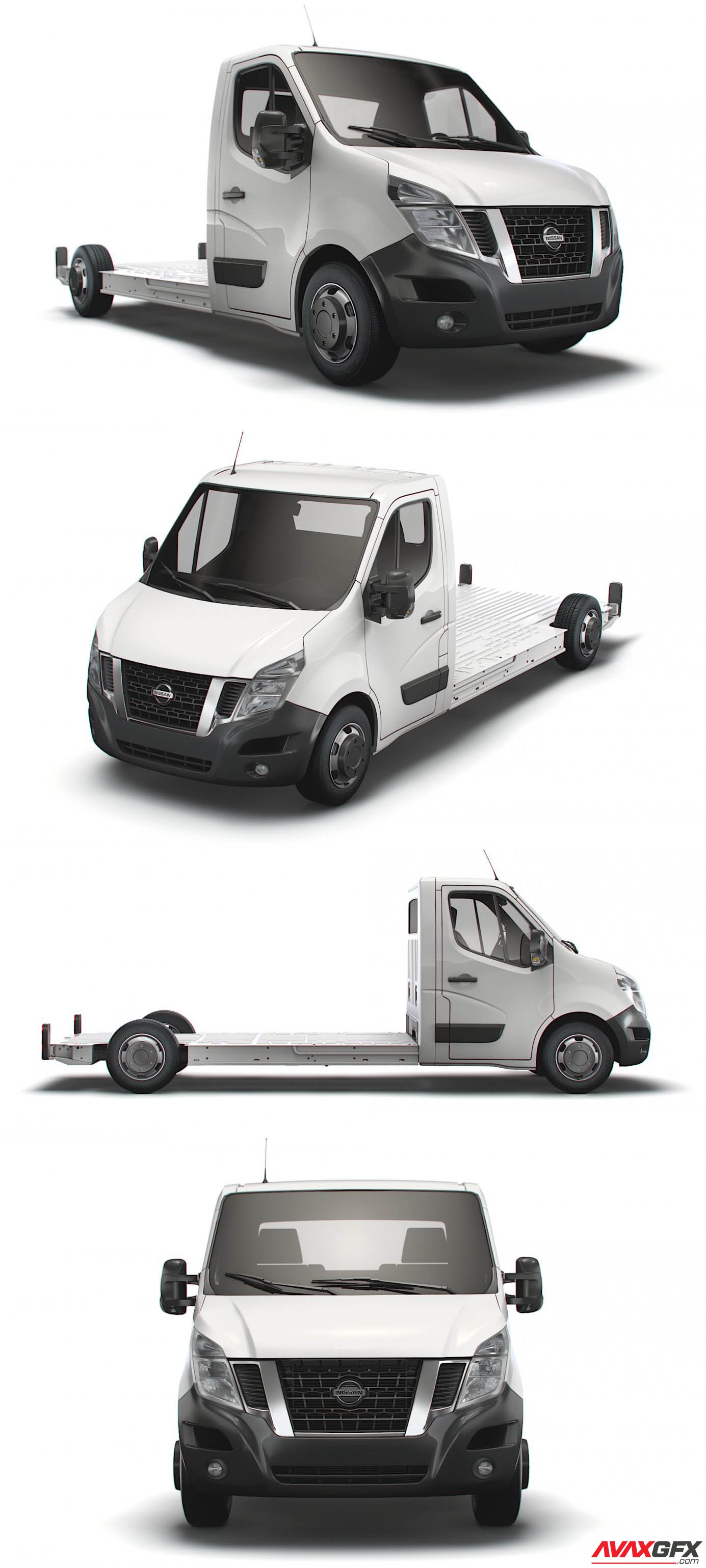 Nissan NV400 FWD LL35 L3H1 Platform Cab 2014