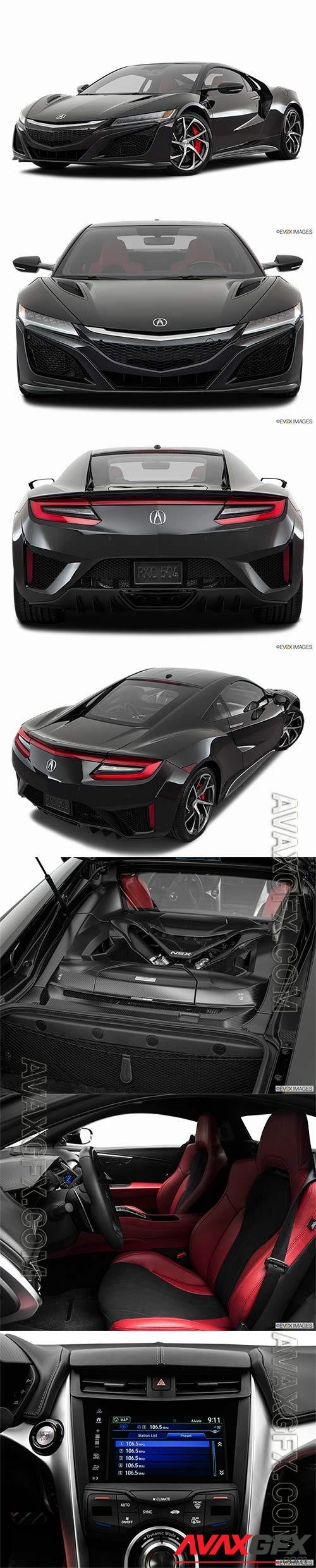 2022 Acura NSX 3D Model