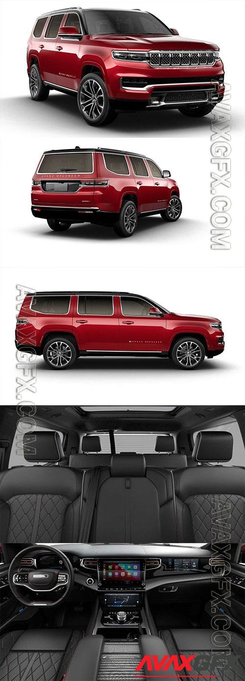 Jeep Grand Wagoneer 2022 3D Model