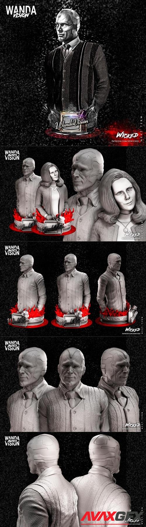 Wicked - Vision Bust – 3D Print