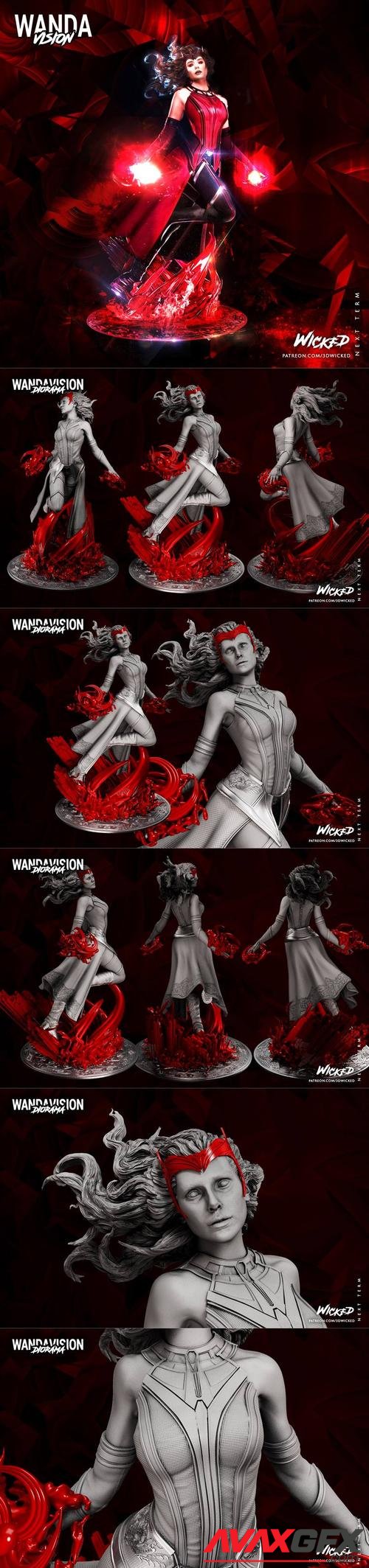 Wicked - Wanda Sculpture – 3D Print