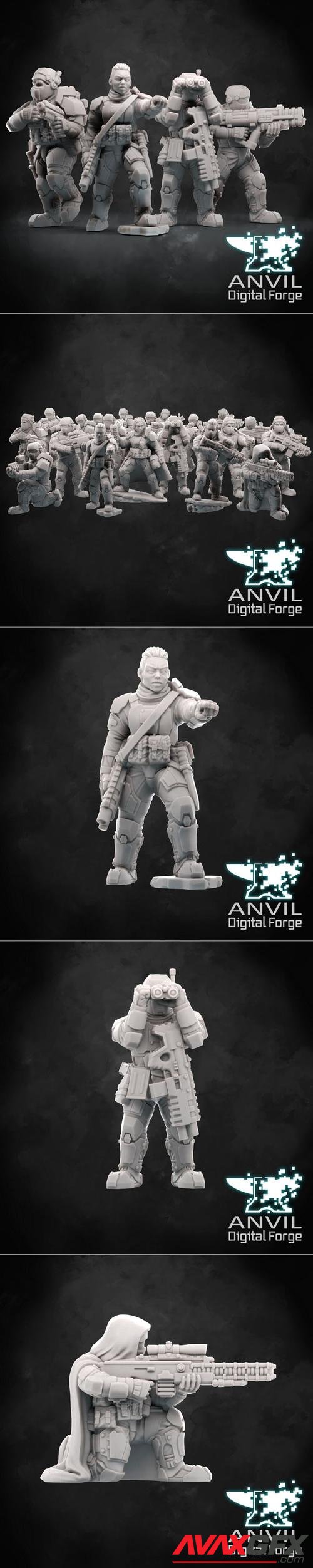 Anvil Digital Forge - Republic Grenadiers – 3D Print