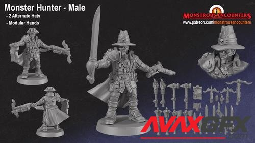 Monster Hunter Male – 3D Print