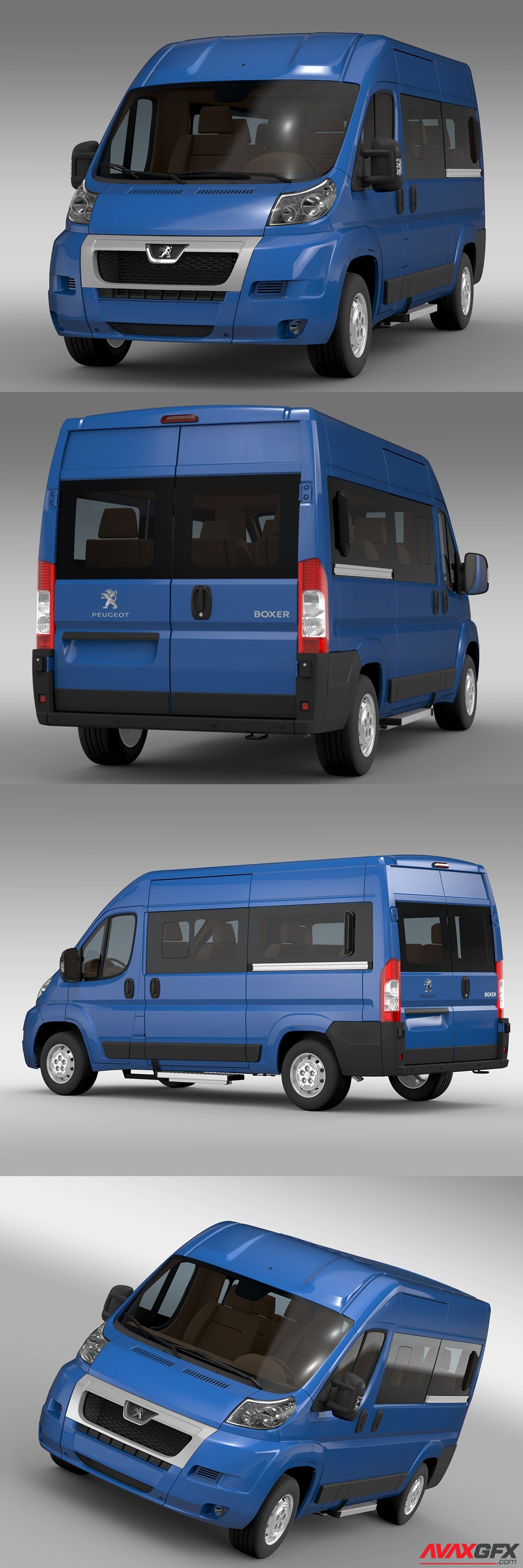 Peugeot Boxer Window Van L2H2 2006-2014