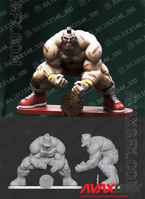 Street fighter - Zangief 3D Print Model