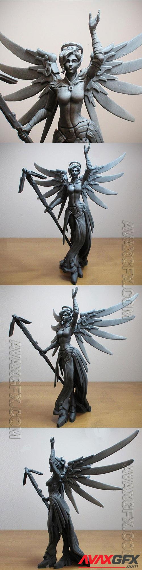 Overwatch - Mercy 3D Print Model