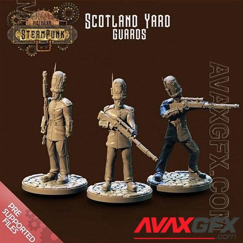 Scotland Yard Guards 3D Print Model