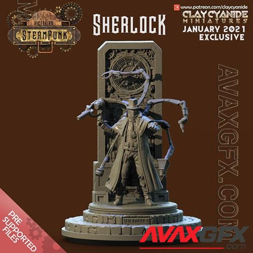 Sherlock Holmes 3D Print Model