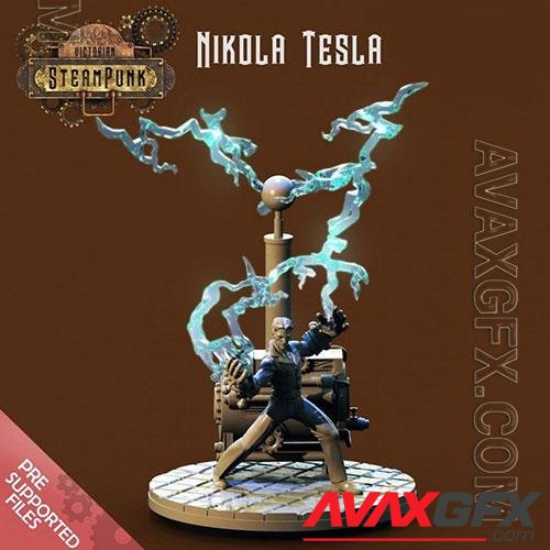 Nikola Tesla 3D Print Model