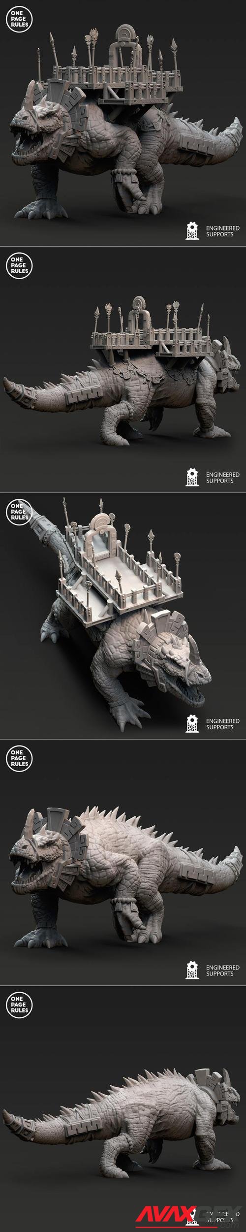 Saurian Dread Behemoth – 3D Print