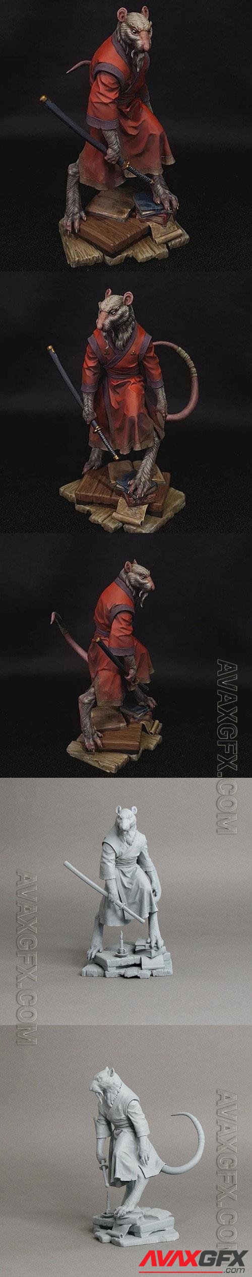 TMNT-Splinter 3D Print Model